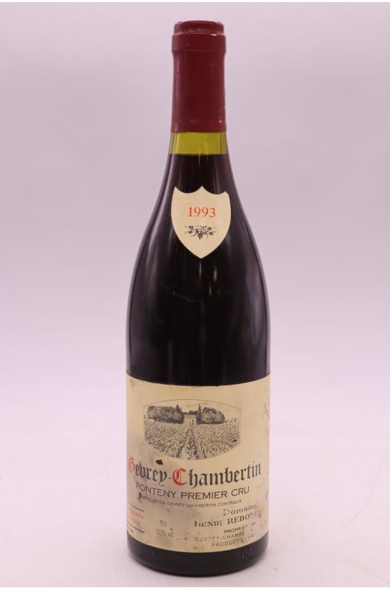 Henri Rebourseau Gevrey Chambertin 1er cru Fonteny 1993