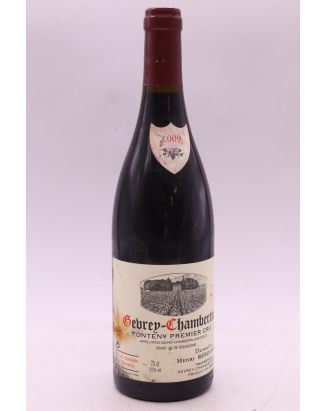 Henri Rebourseau Gevrey Chambertin 1er cru Fonteny 2009 - PROMO -10% !
