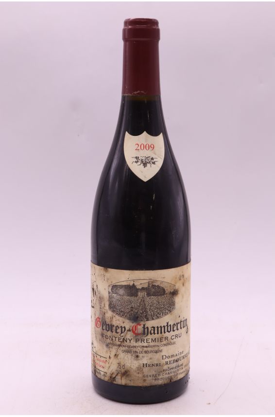 Henri Rebourseau Gevrey Chambertin 1er cru Fonteny 2009 - PROMO -10% !