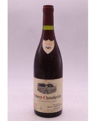 Henri Rebourseau Gevrey Chambertin 1989