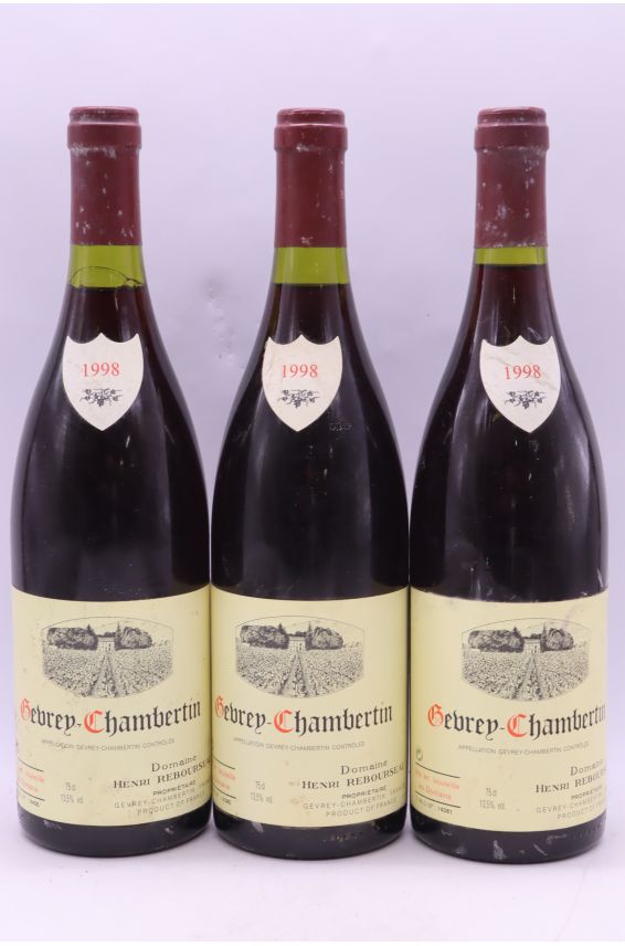Henri Rebourseau Gevrey Chambertin 1998