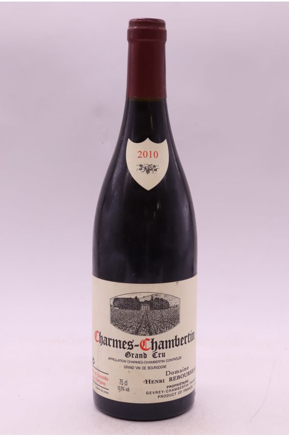 Henri Rebourseau Charmes Chambertin 2010