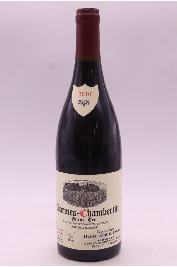 Henri Rebourseau Charmes Chambertin 2010