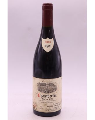 Henri Rebourseau Chambertin 2010 - PROMO -5% !