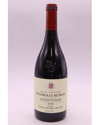 Robert Groffier Chambolle Musigny 1er Cru Les Hauts Doix 2020