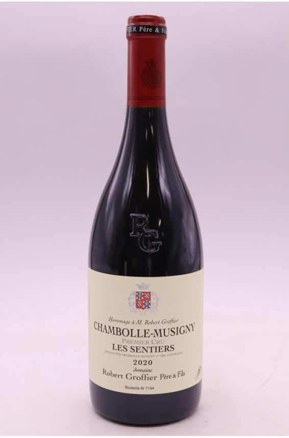 Robert Groffier Chambolle Musigny 1er cru Les Sentiers 2020