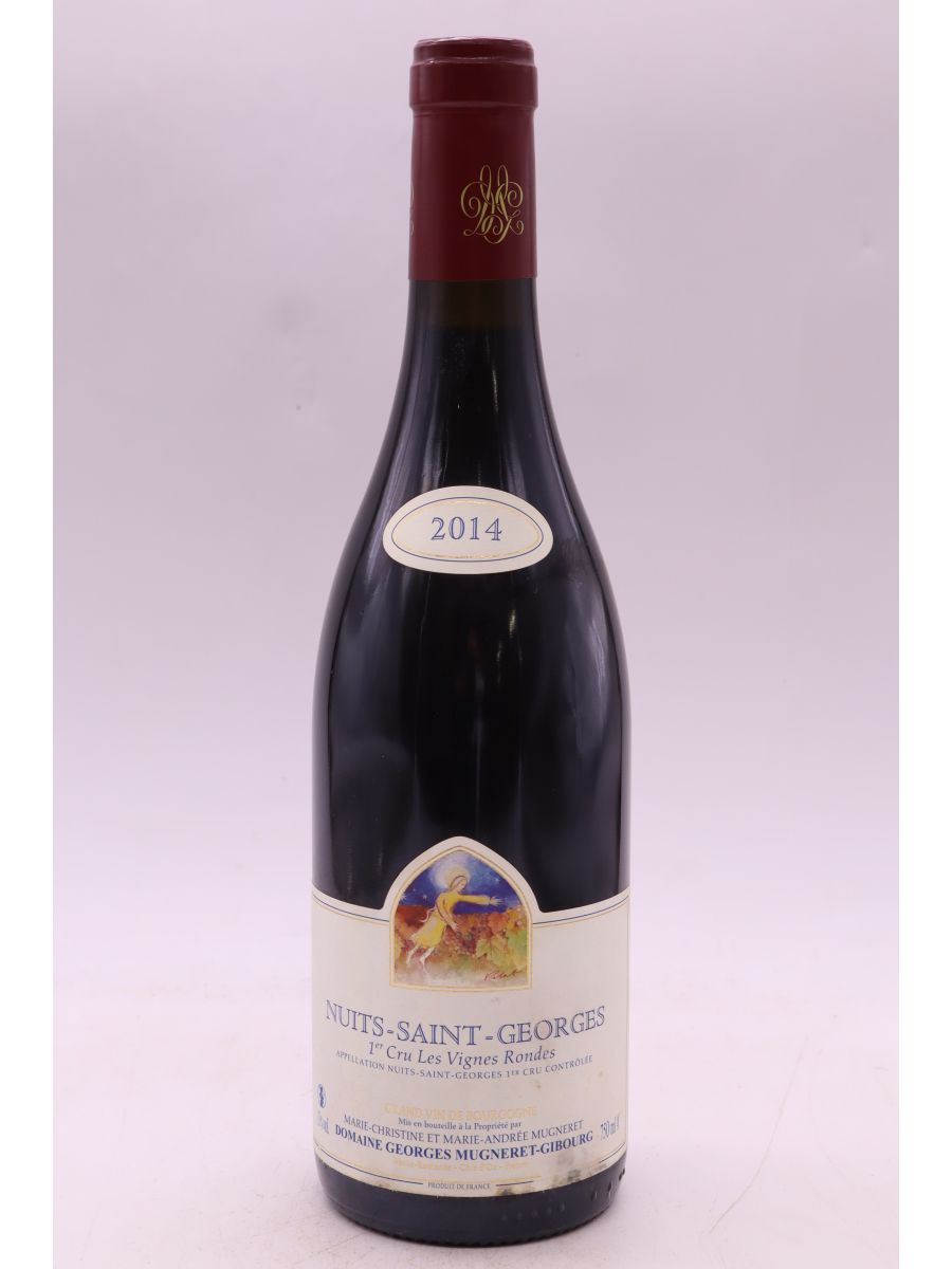 image du vin Mugneret Gibourg Nuits Saint Georges 1er Cru Aux Vigne Rondes 2014