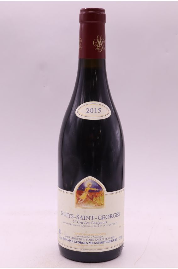 Mugneret Gibourg Nuits Saint Georges 1er cru Les Chaignots 2015 - PROMO -5% !