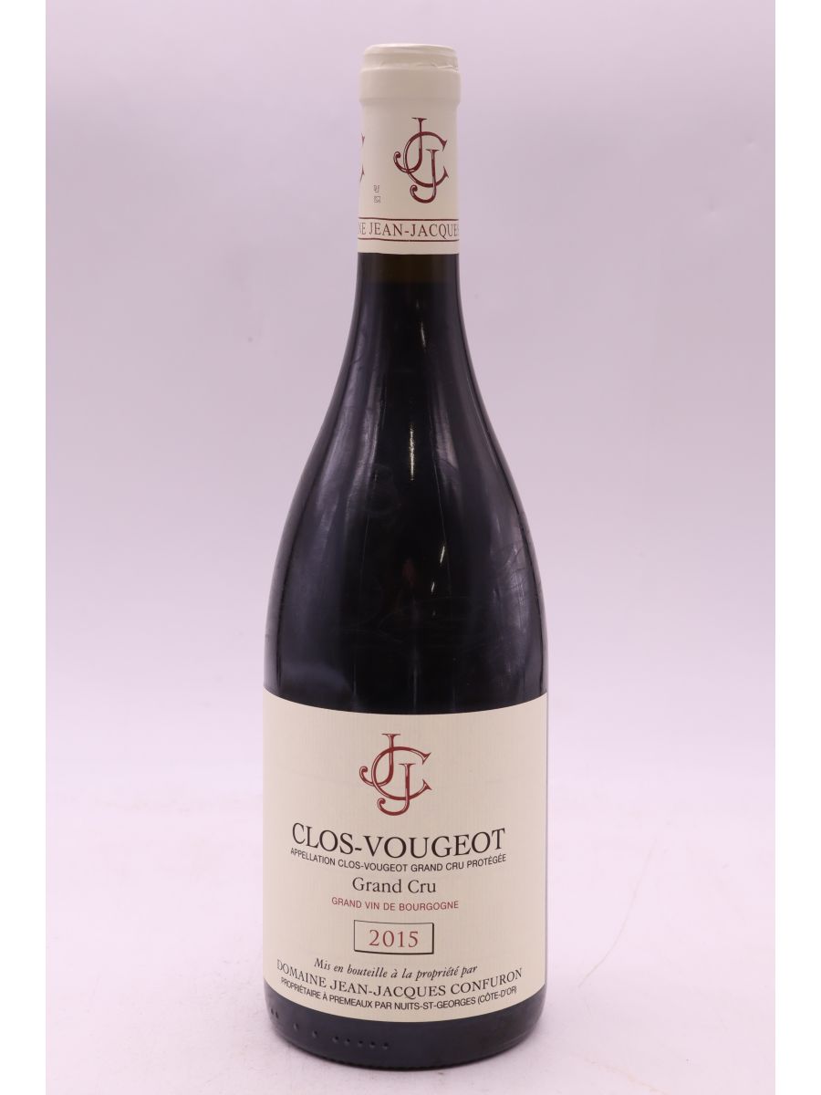 photo du vin Jean Jacques Confuron Clos Vougeot 2015