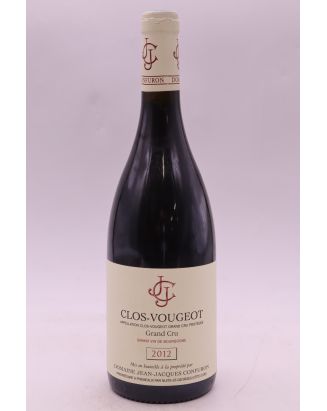 Jean Jacques Confuron Clos Vougeot 2012