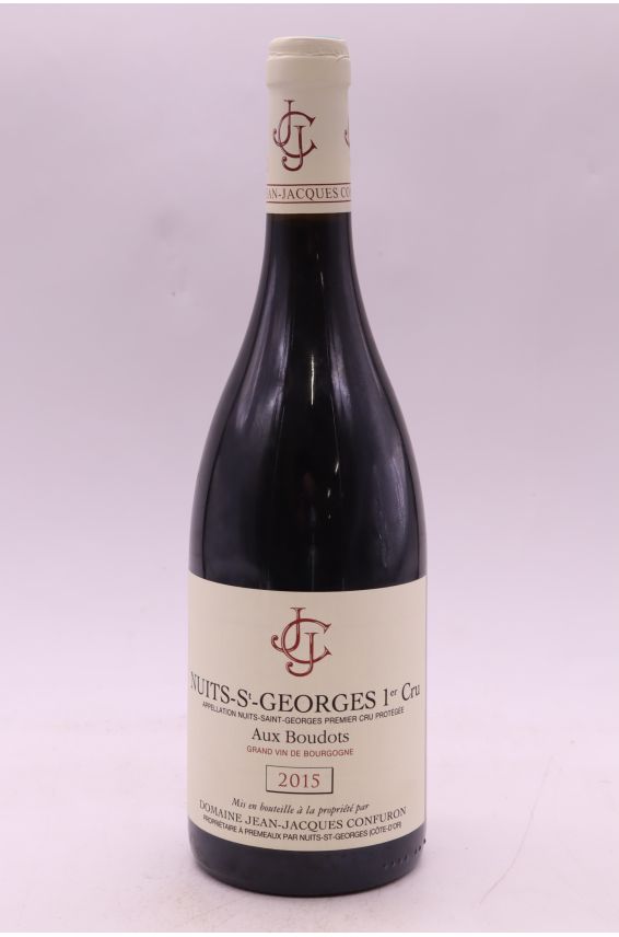 Jean Jacques Confuron Nuits Saint Georges 1er cru Les Boudots 2015