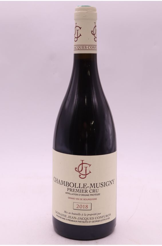 Jean Jacques Confuron Chambolle Musigny 1er cru 2018