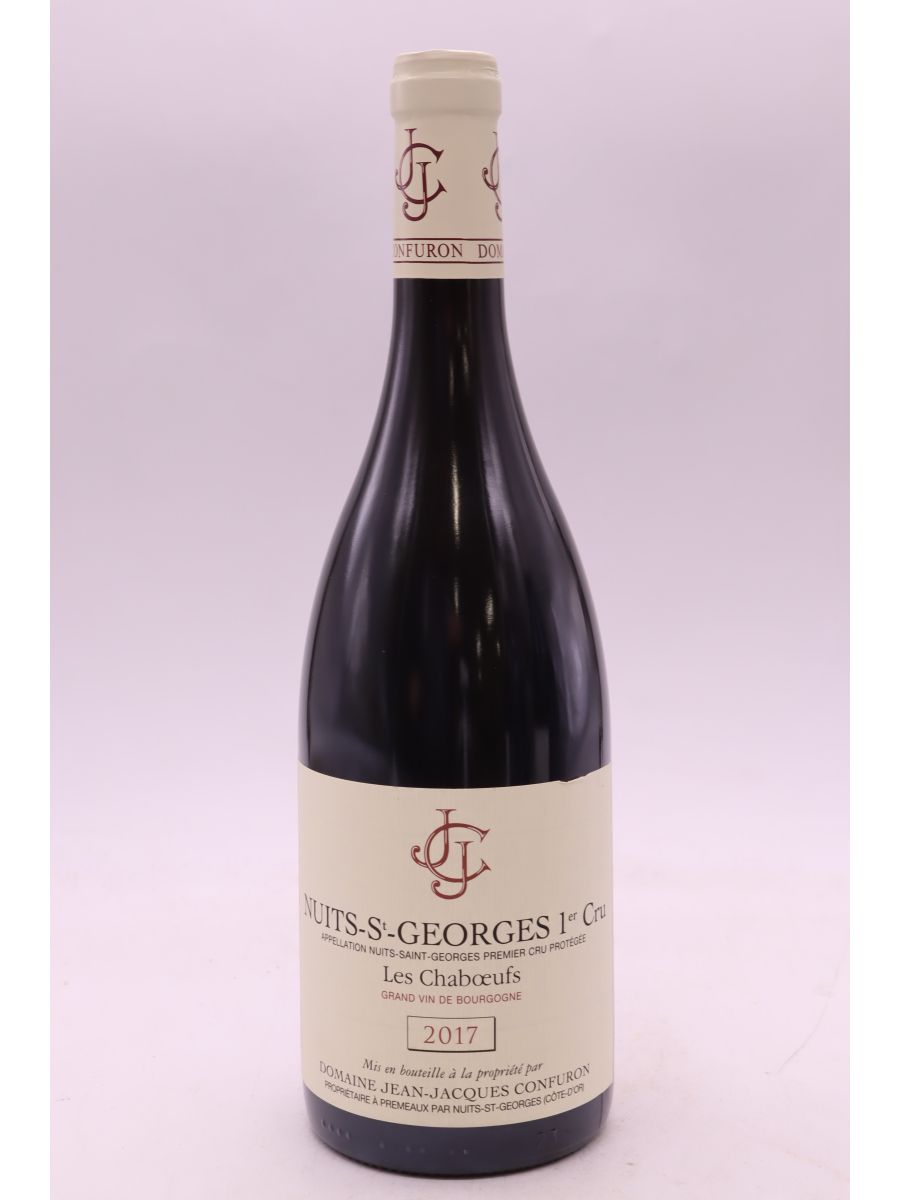 photos du vin Jean Jacques Confuron Nuits Saint Georges 1er Cru les Chaboeufs 2017