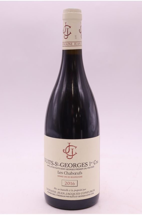 Jean Jacques Confuron Nuits Saint Georges 1er cru Les Chaboeufs 2016