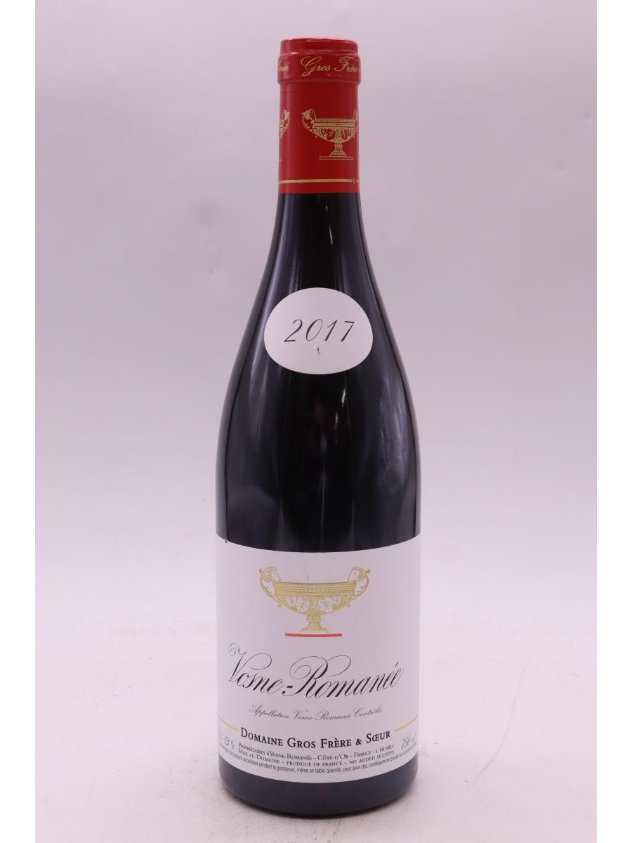 photos du vin Gros Frère et Sœur Vosne Romanée 2017