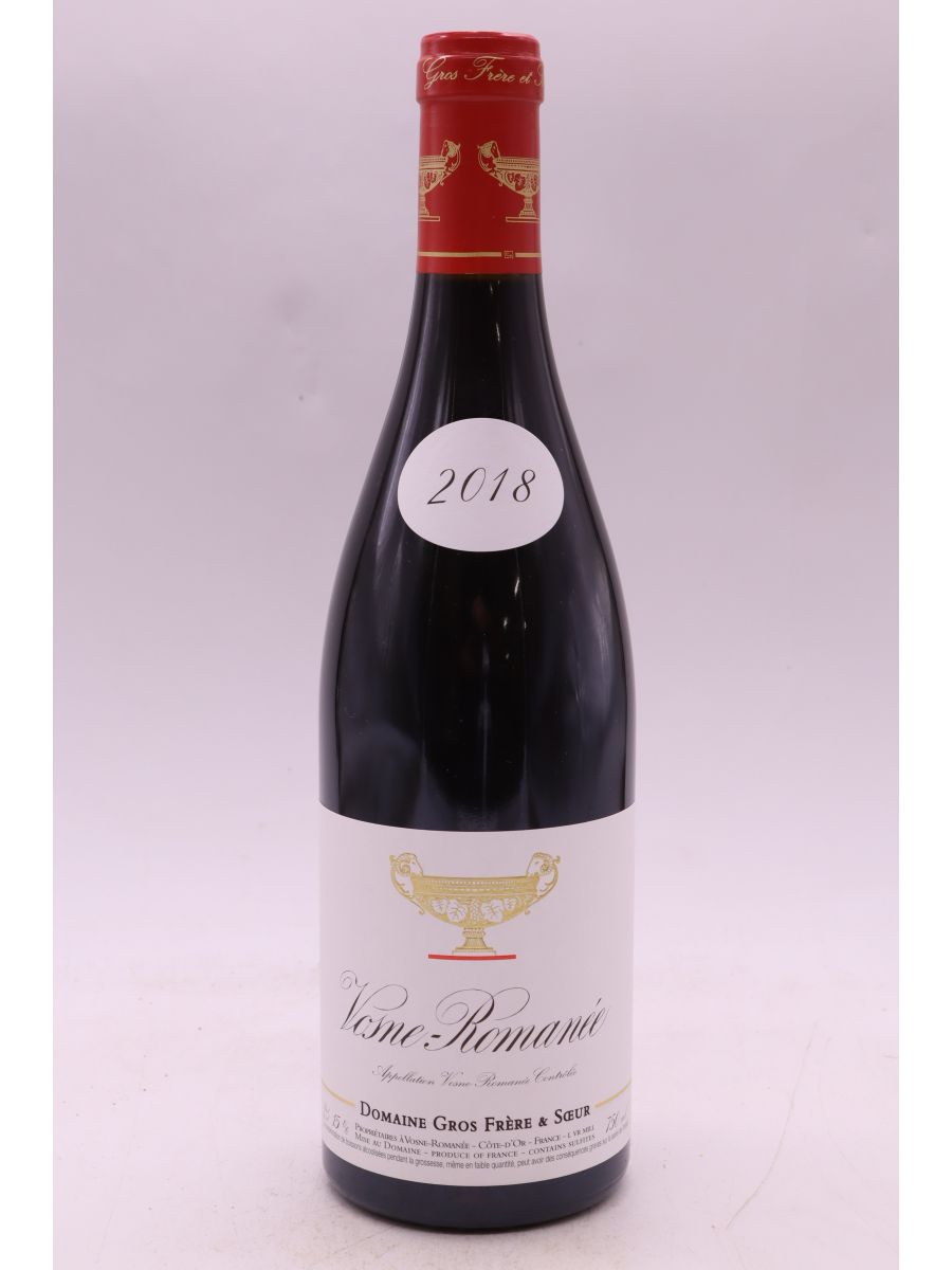 photo du vin Gros Frère et Sœur Vosne Romanée 2018
