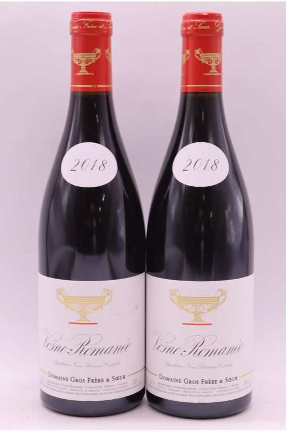 Gros Frère et Sœur Vosne Romanée 2018