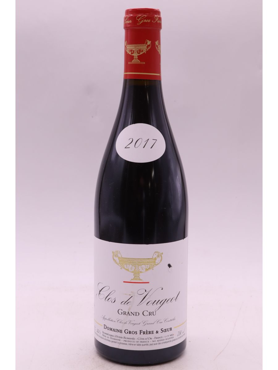 photo du vin Gros Frère et Soeur Clos Vougeot 2017