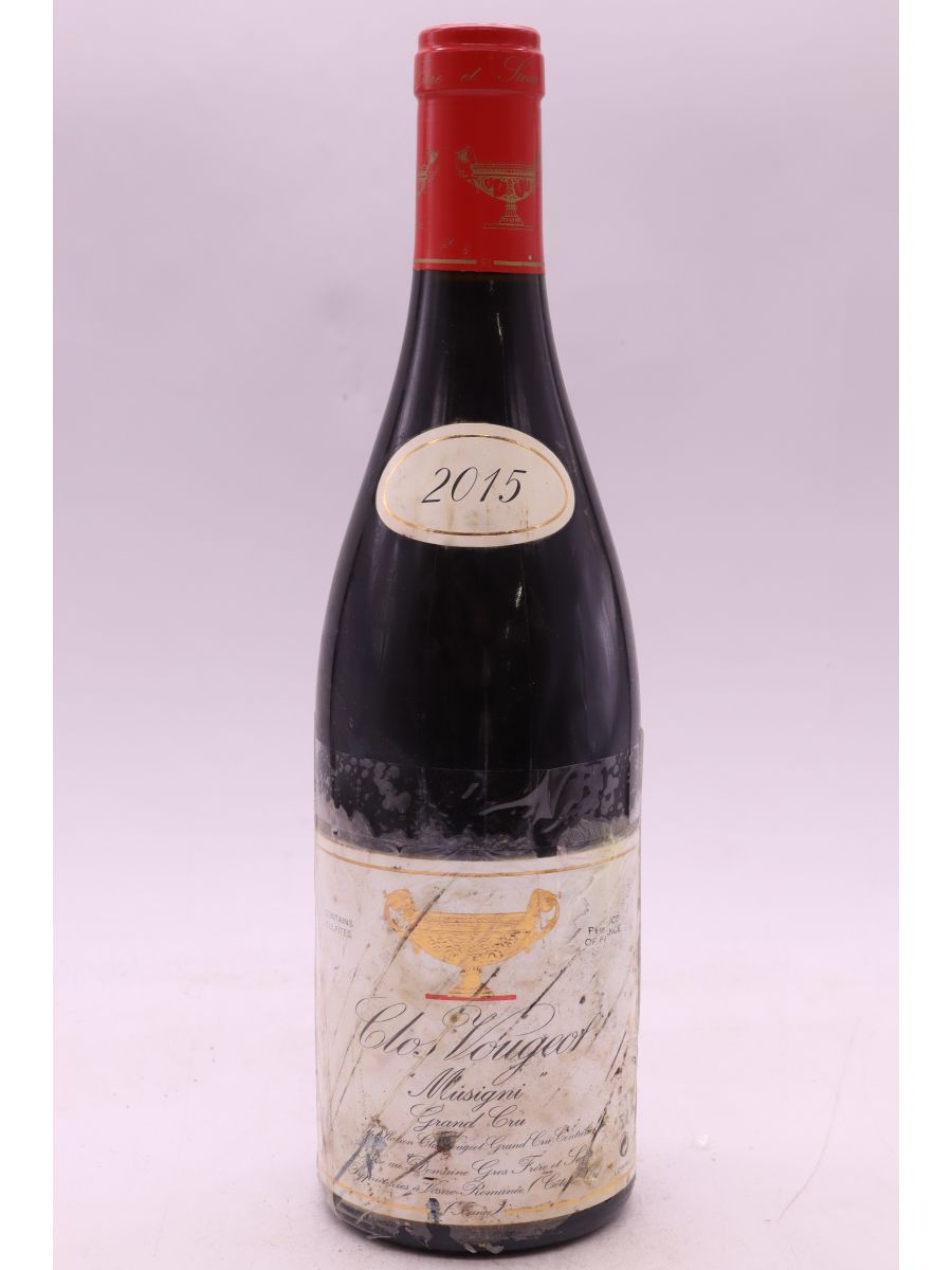 photo du vin Gros Frère et Soeur Clos Vougeot Musigny 2015 Promo