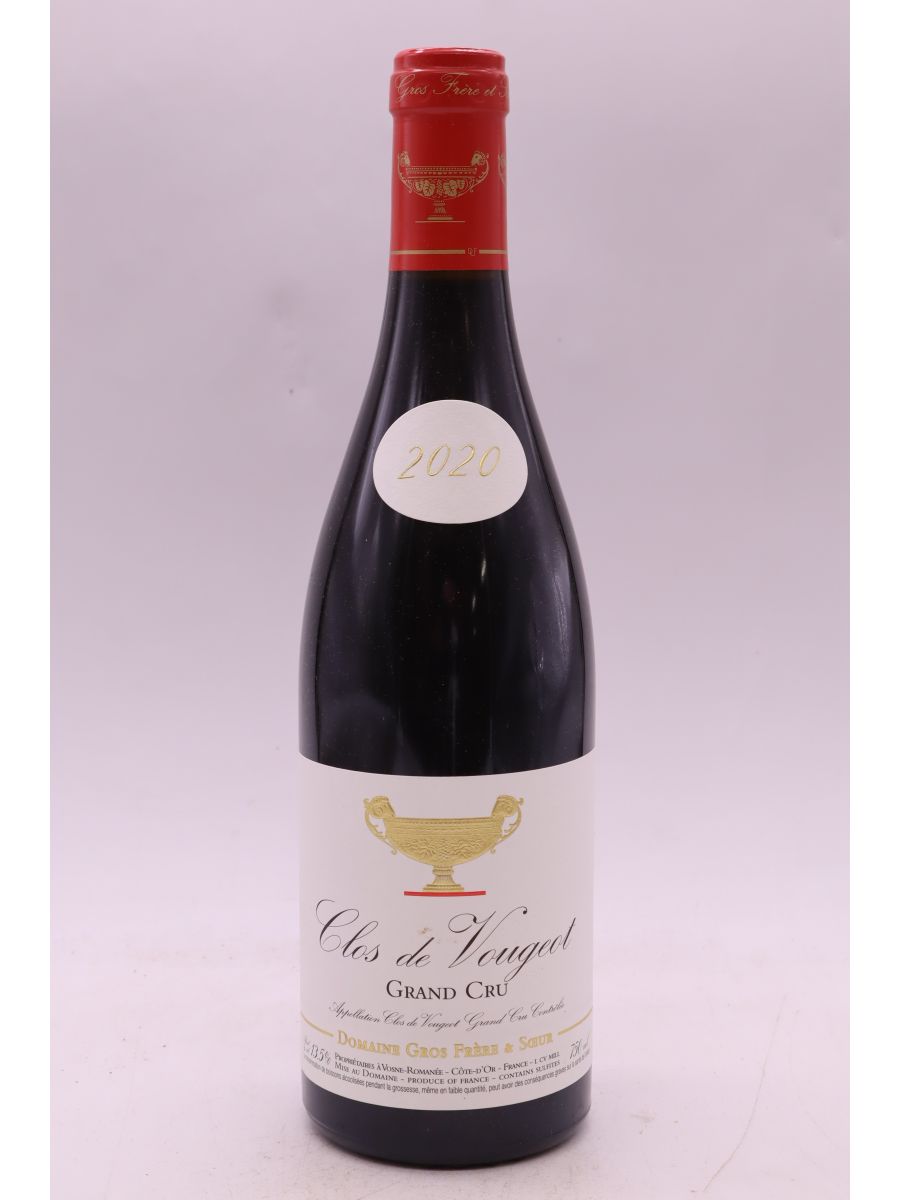 aperçu du vin Gros Frère et Soeur Clos Vougeot 2020