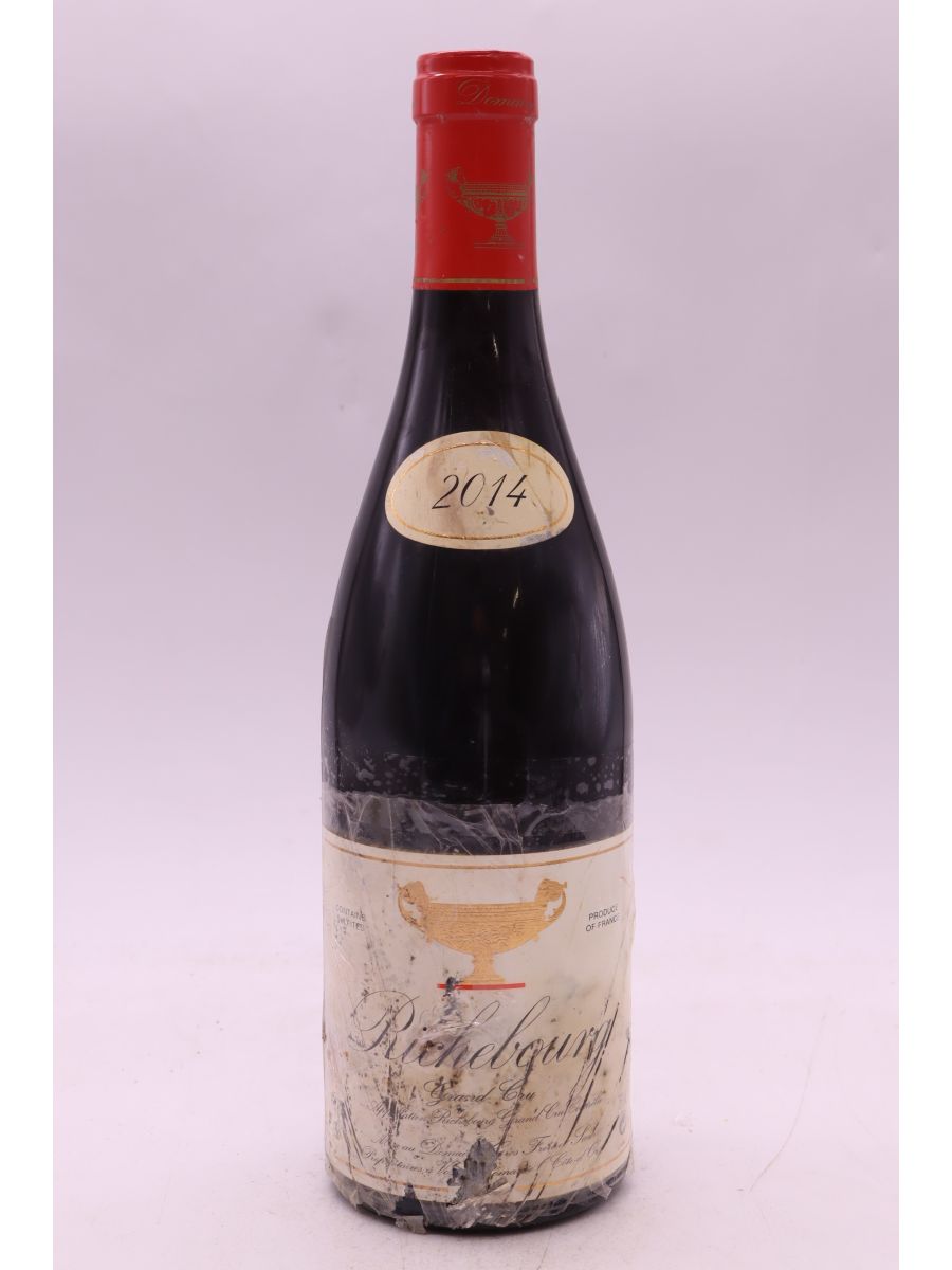 illustration du vin Gros Frère et Sœur Richebourg 2014 Promo