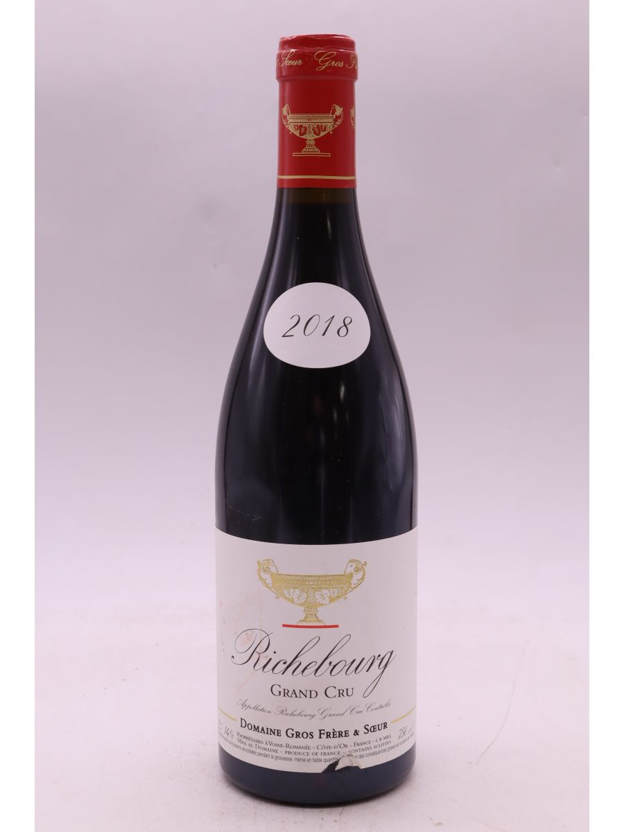 image du vin Gros Frère et Sœur Richebourg 2018