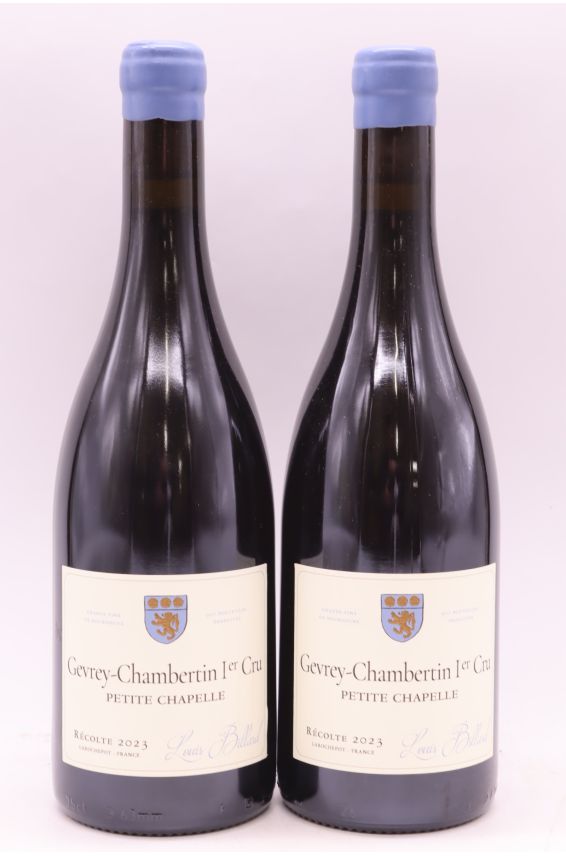 Louis Billard Gevrey Chambertin 1er cru Petite Chapelle 2023