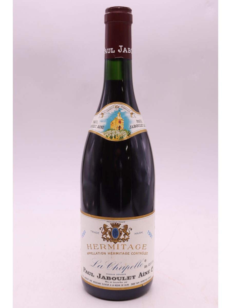 photo du vin Jaboulet Hermitage la Chapelle 1991