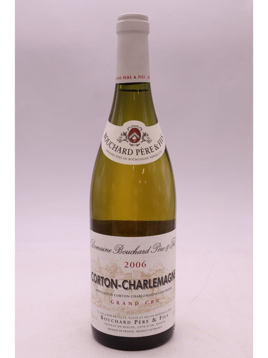 vue du vin Bouchard P&f Corton Charlemagne 2006