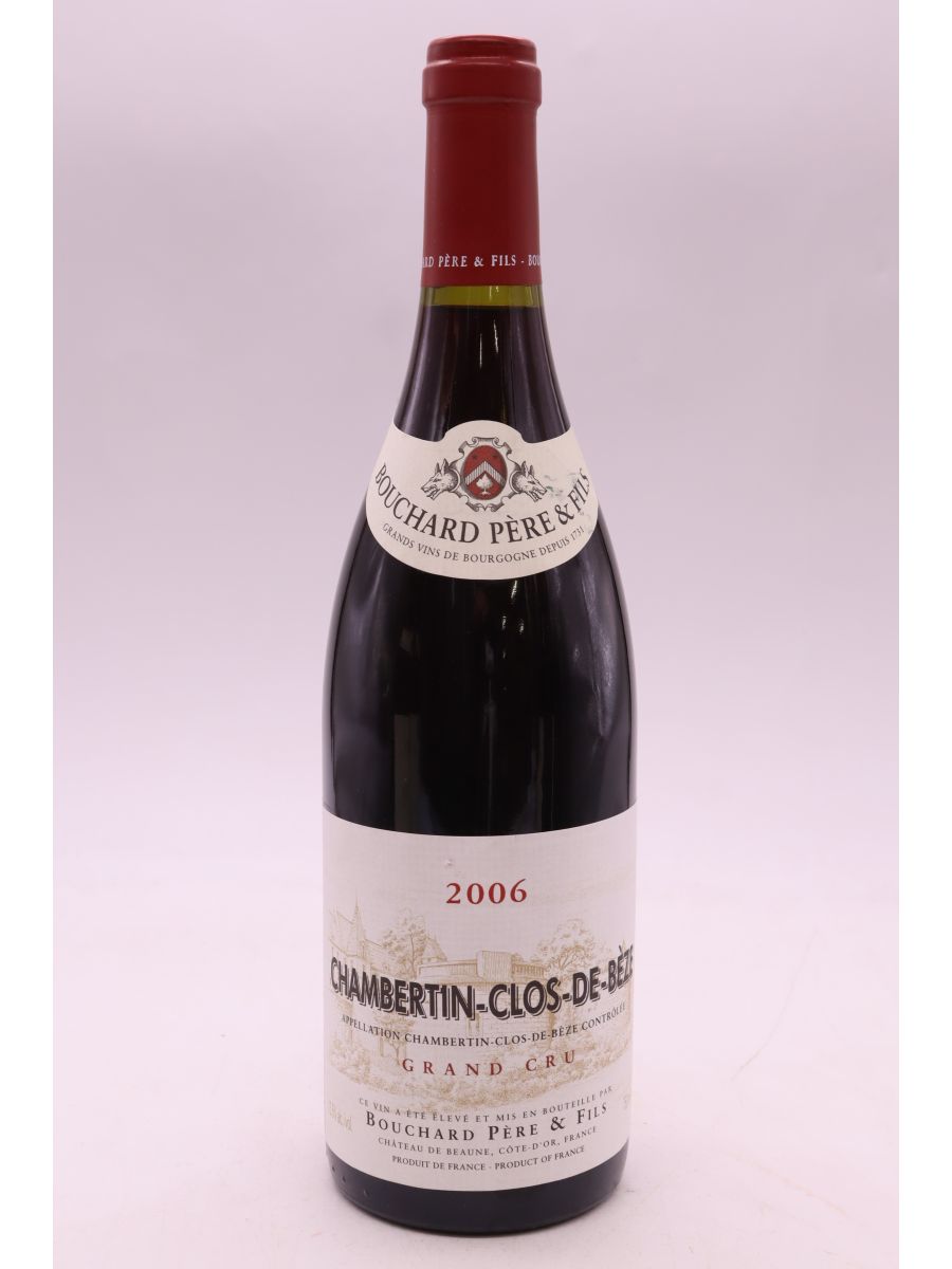 illustration du vin Bouchard P&f Chambertin Clos de Bèze 2006