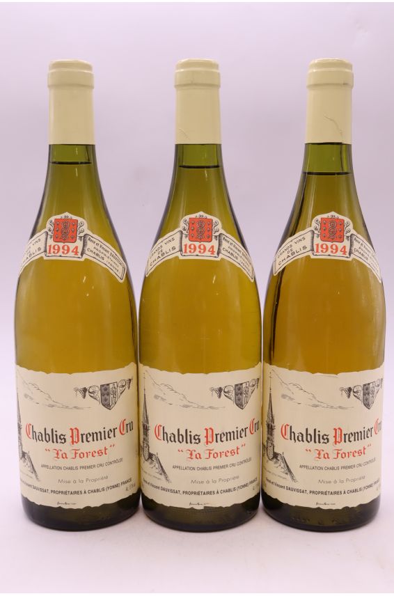 Vincent Dauvissat Chablis 1er cru Forest 1994