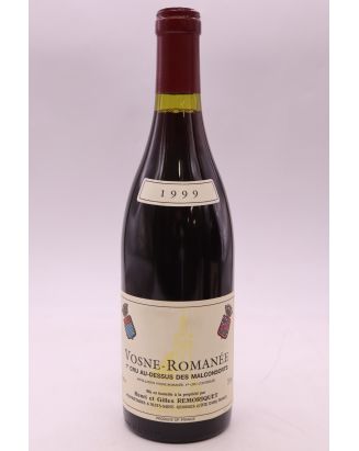 Henri et Gilles Remoriquet Vosne Romanée 1er cru Au Dessus des Malconsorts 1999