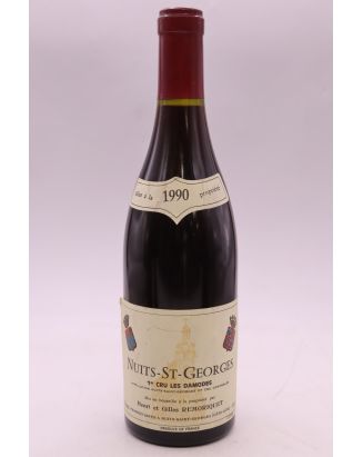 Henri et Gilles Remoriquet Nuits Saint Georges 1er cru Les Damodes 1990