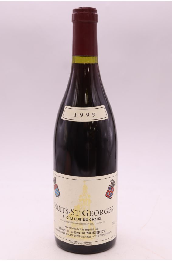 Henri et Gilles Remoriquet Nuits Saint Georges 1er cru Rue de Chaux 1999