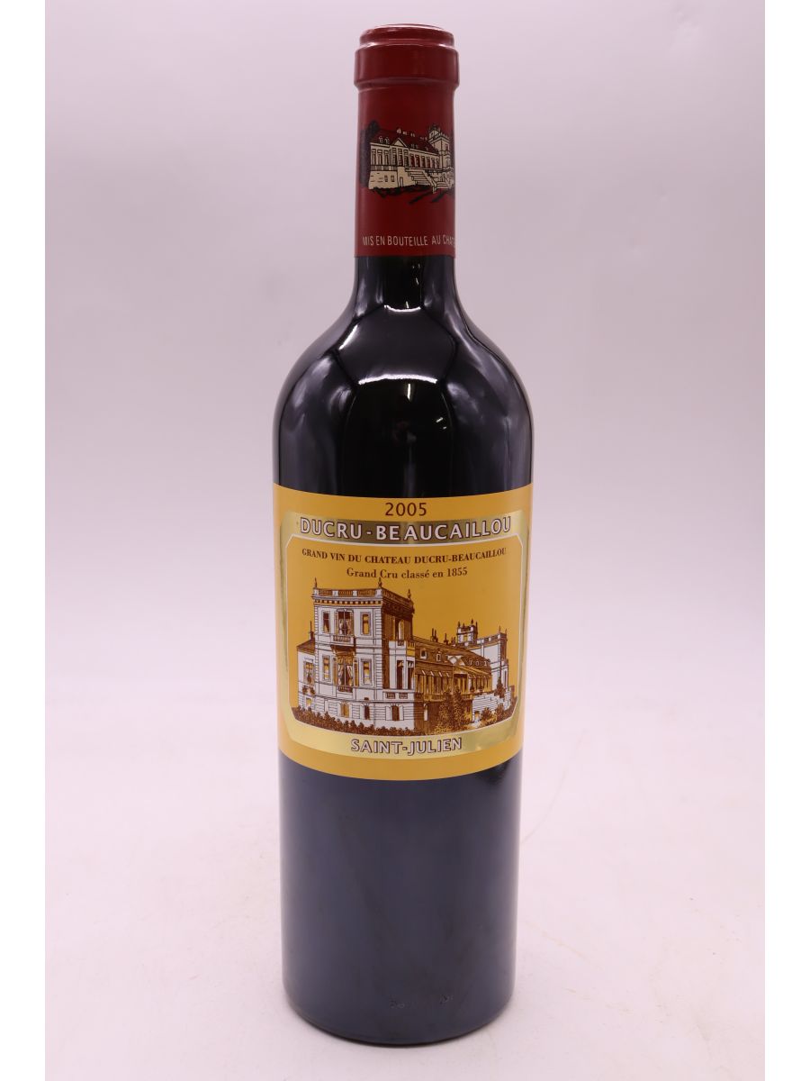 capture du vin Ducru Beaucaillou 2005