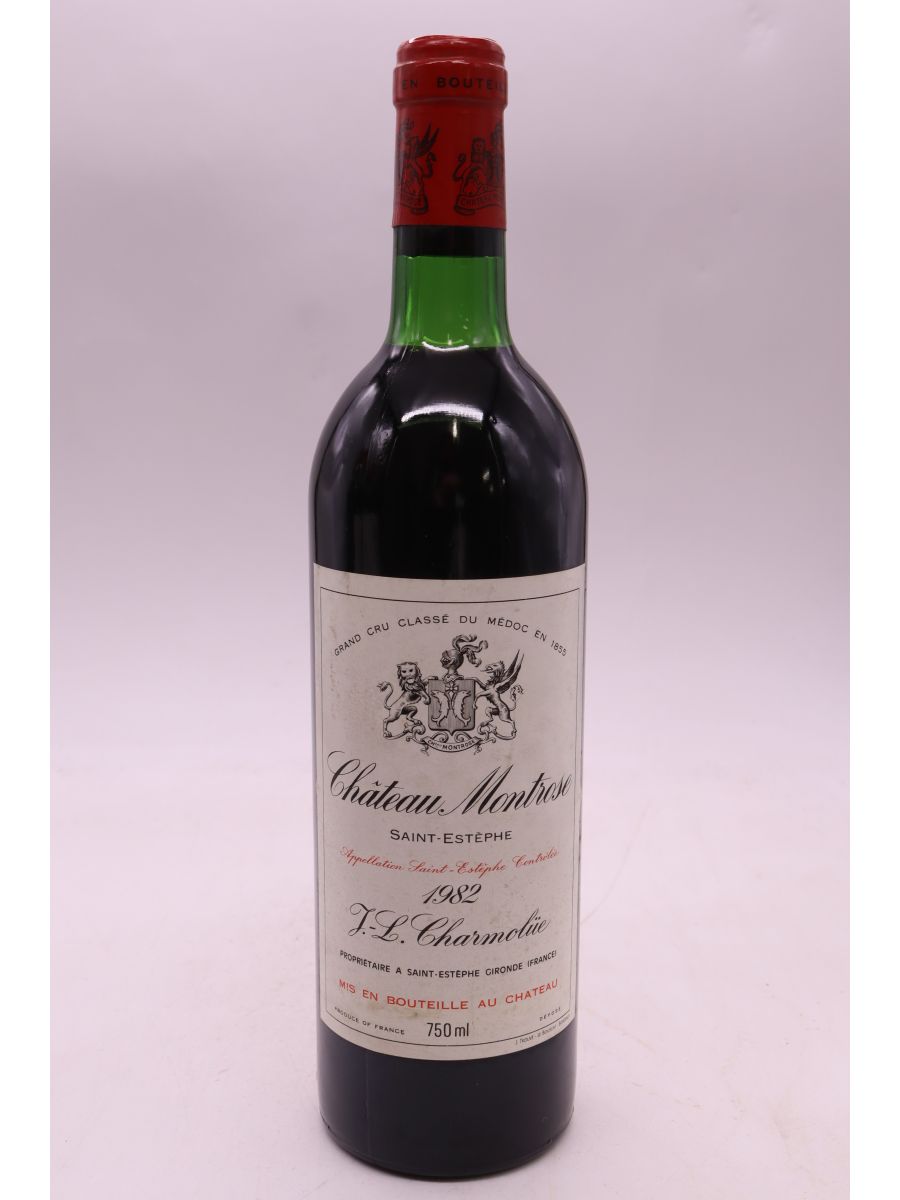 photos du vin Montrose 1982