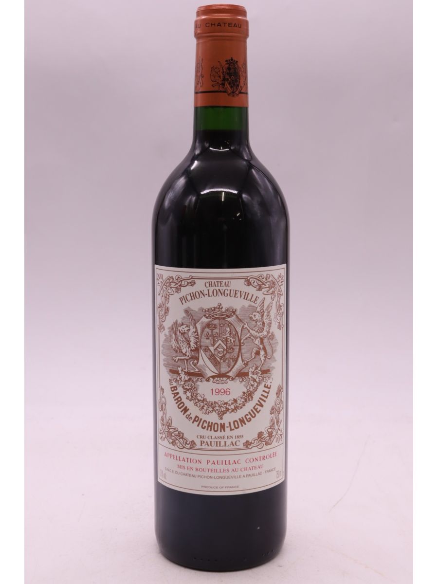 illustration du vin Pichon Longueville Baron 1996
