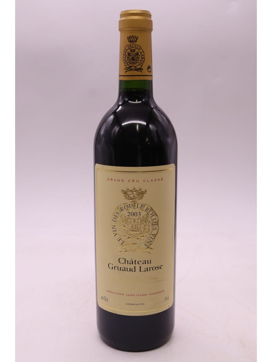 aperçu du vin Gruaud Larose 2003