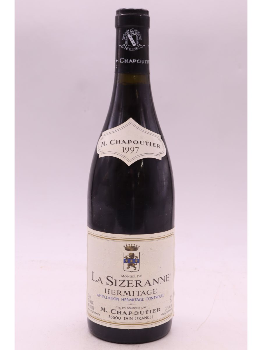 photo du vin Chapoutier Hermitage la Sizeranne 1997