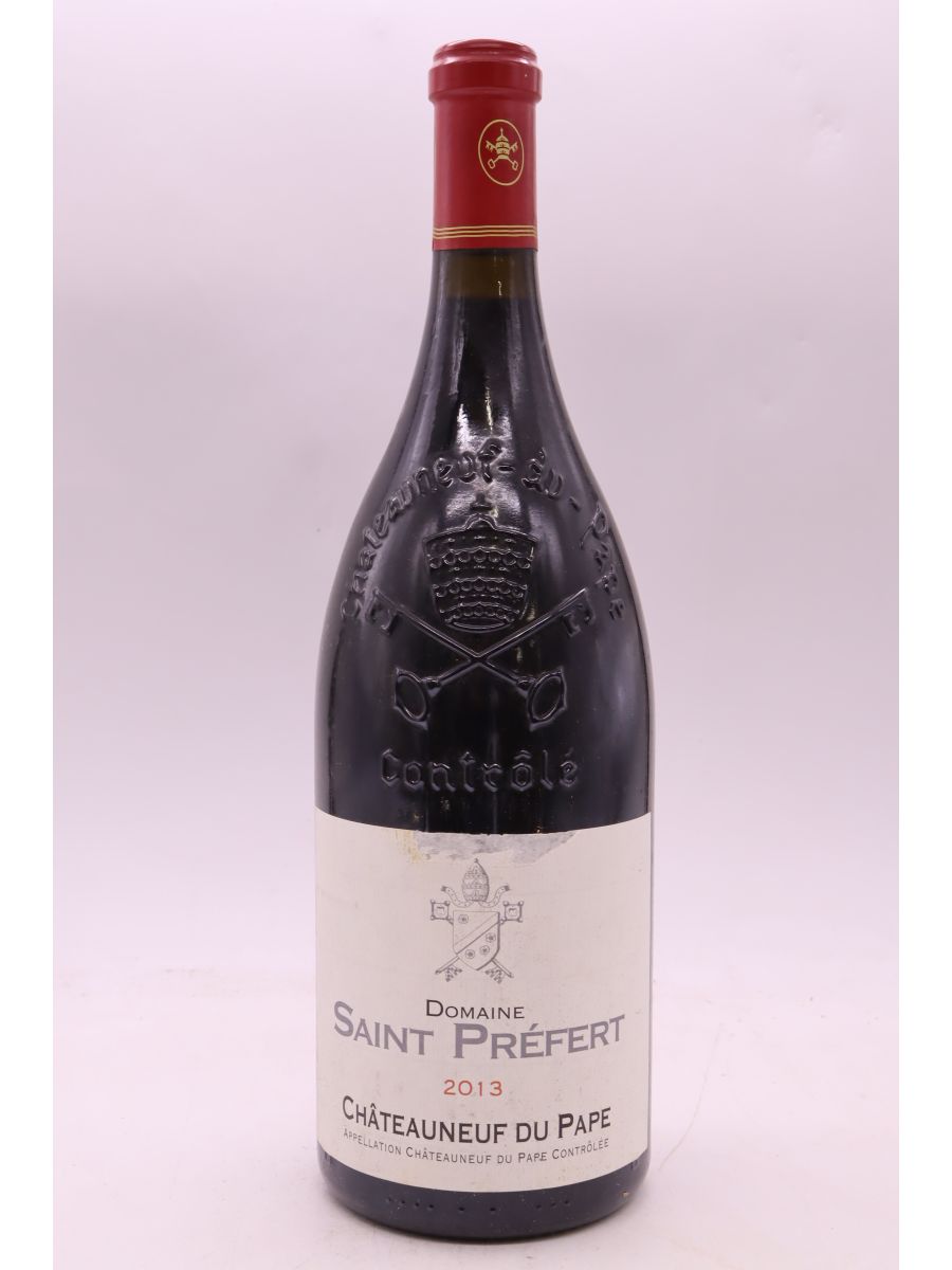 image du vin Saint Préfert Châteauneuf du Pape 2013