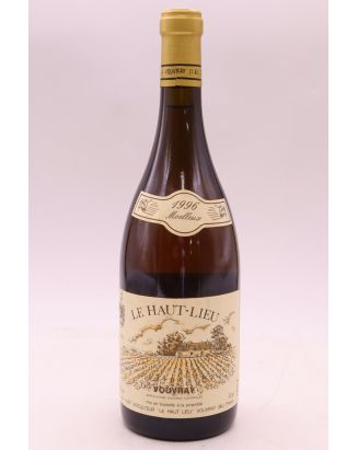 Huet Vouvray Le Haut Lieu Moelleux 1996