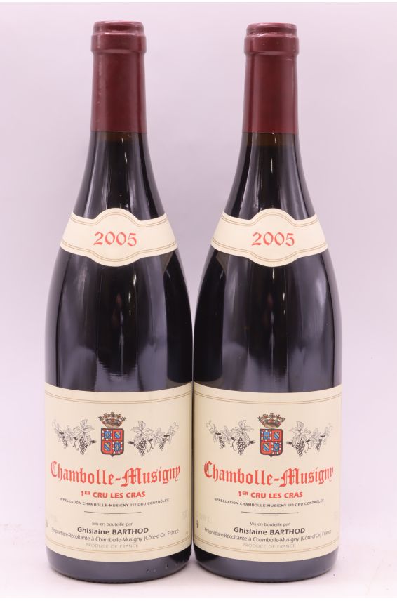 Ghislaine Barthod Chambolle Musigny 1er cru Les Cras 2005