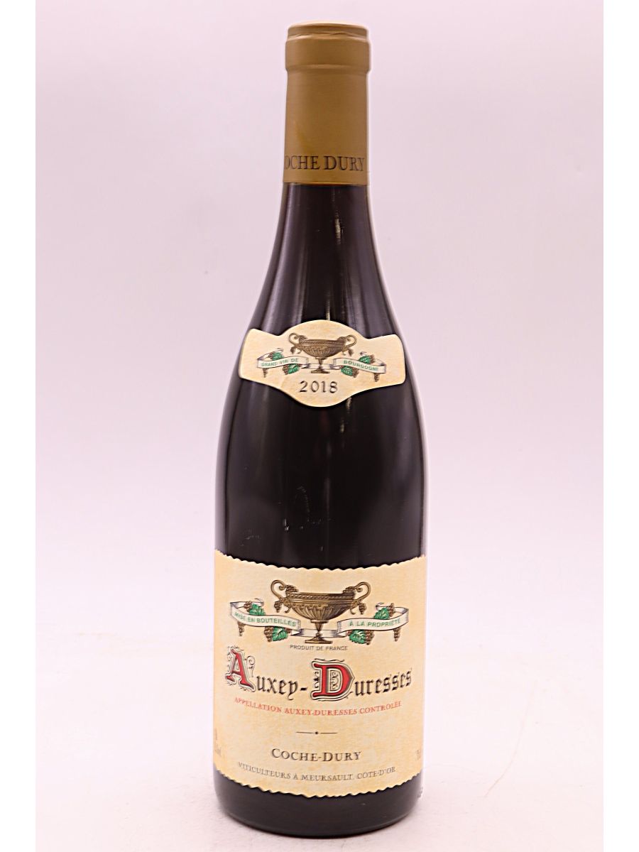 vue du vin Coche Dury Auxey Duresses 2018