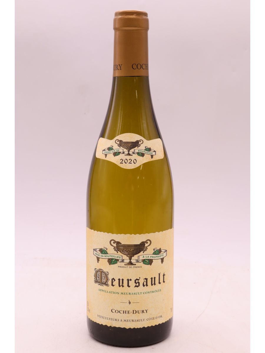 vue du vin Coche Dury Meursault 2020