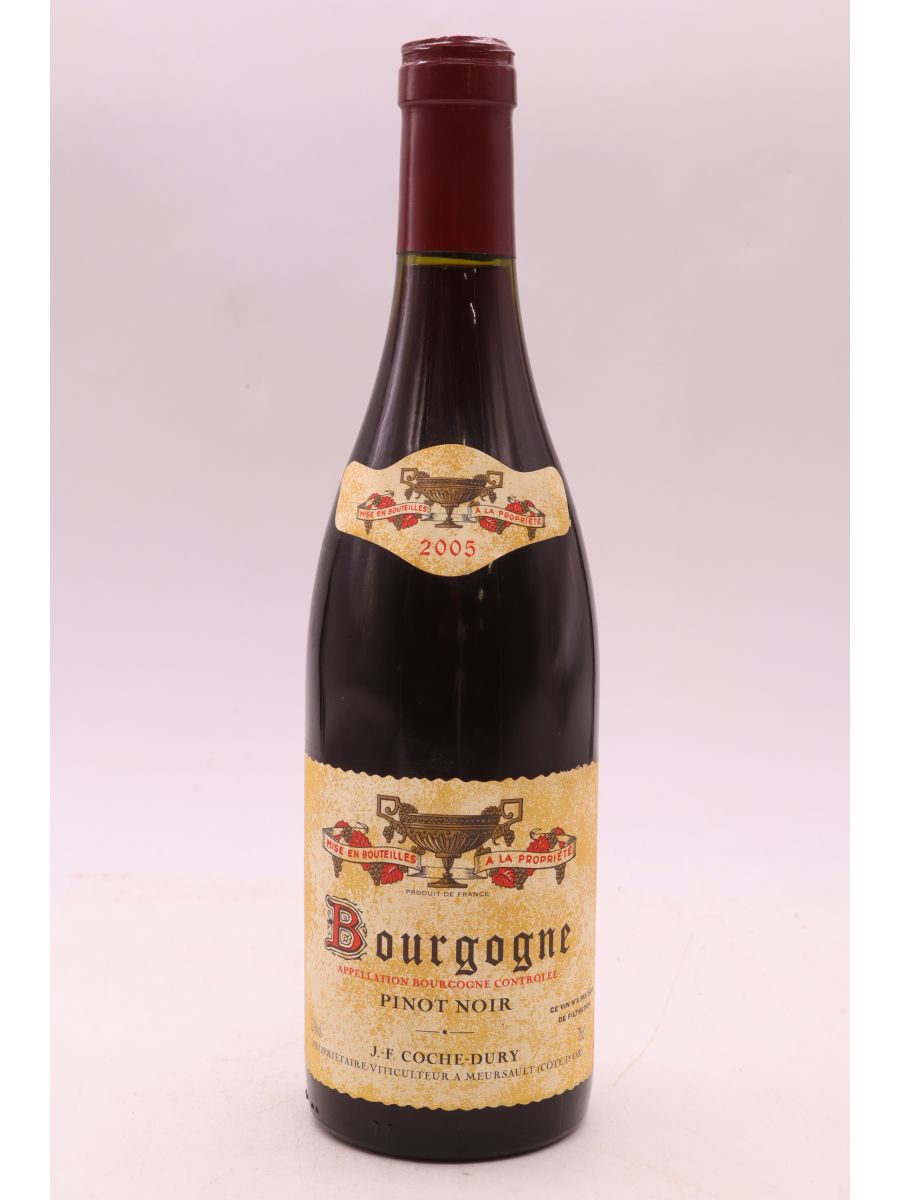image du vin Coche Dury Bourgogne 2005 Rouge