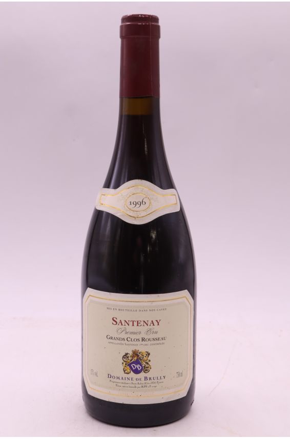 La Croix de Brully Santenay 1er cru Grand Clos Rousseau 1996