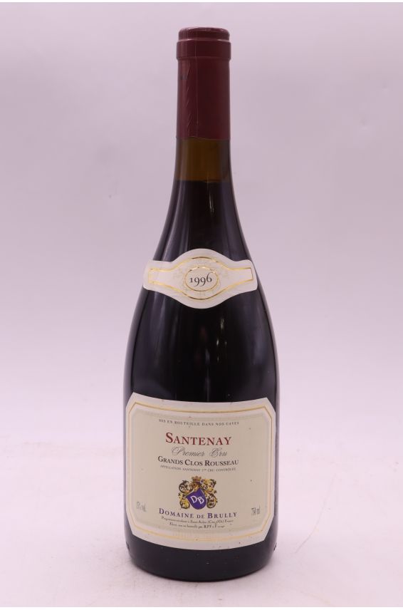 La Croix de Brully Santenay 1er cru Grand Clos Rousseau 1996