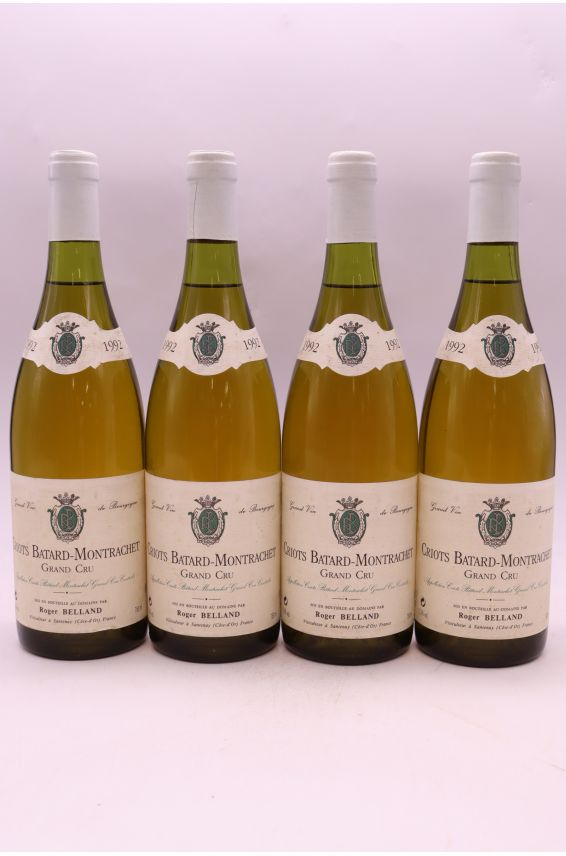 Roger Belland Criots Bâtard Montrachet 1992