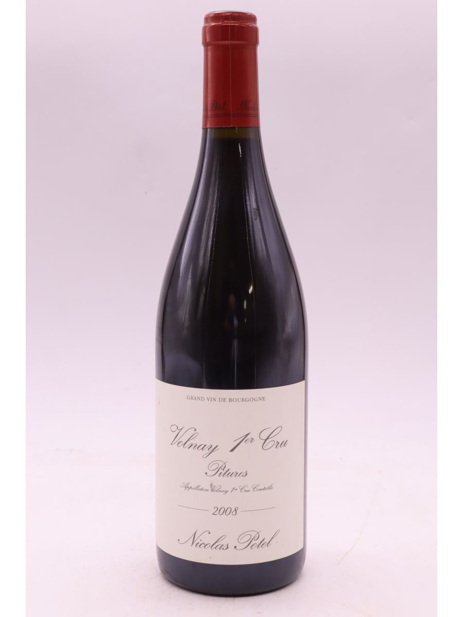 image du vin Nicolas Potel Volnay 1er Cru Pitures 2008