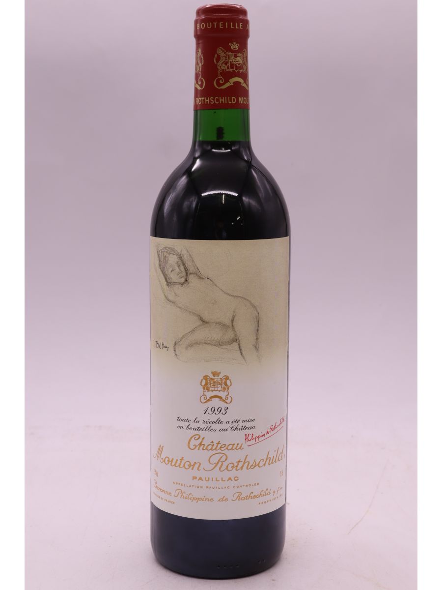 photo du vin Mouton Rothschild 1993